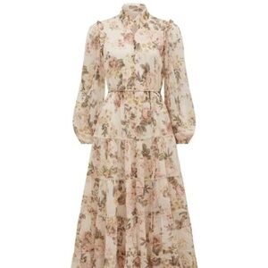 1. State button down maxi dress